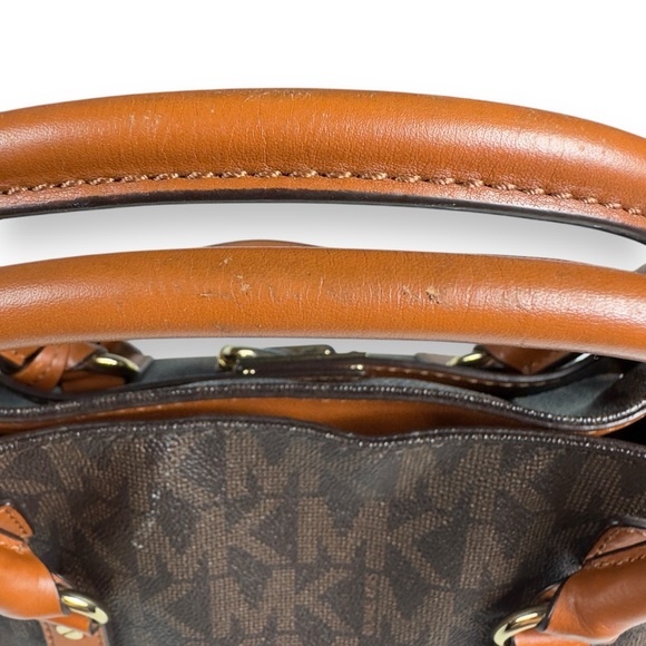 Michael Kors Hamilton Logo Satchel - Picture 7 of 16